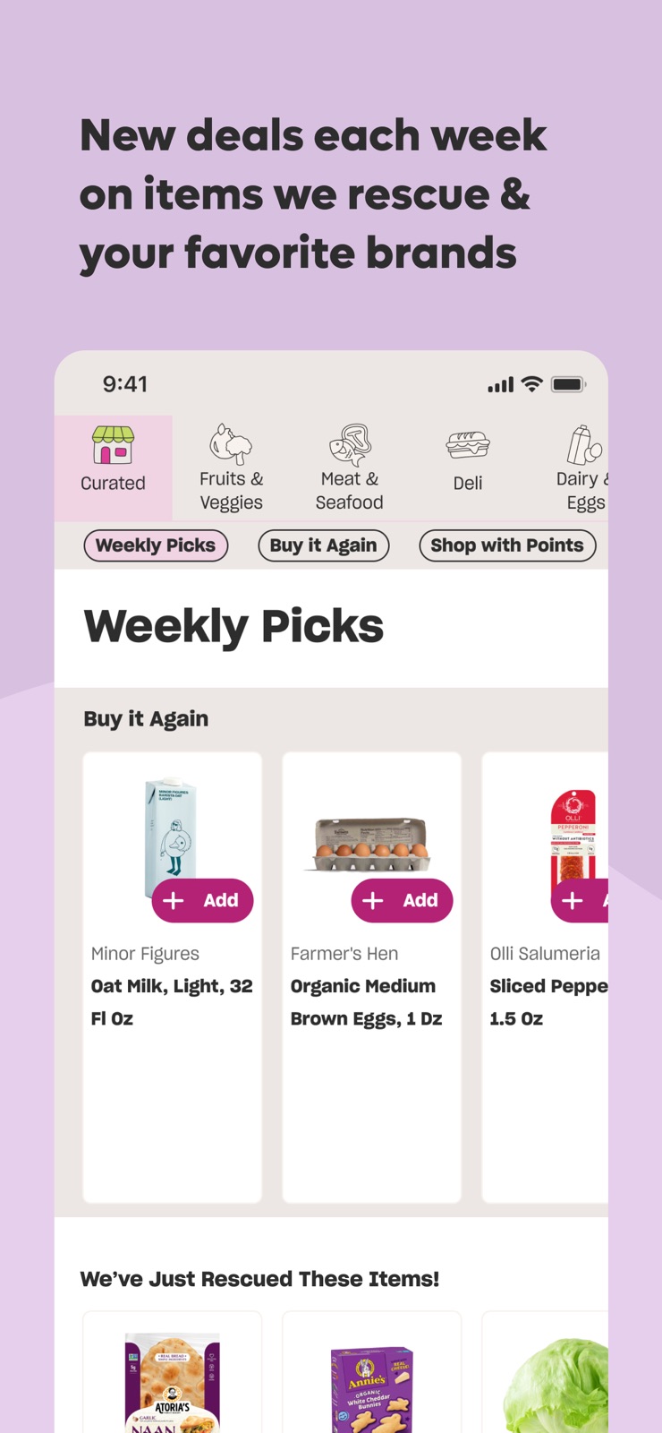 Imperfect Foods-Grocery App iphone screenshot 3