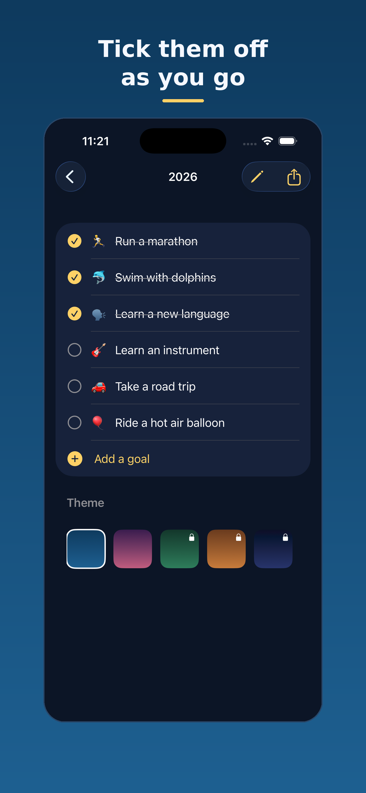 Bucket List — Tick It Off screenshot 3
