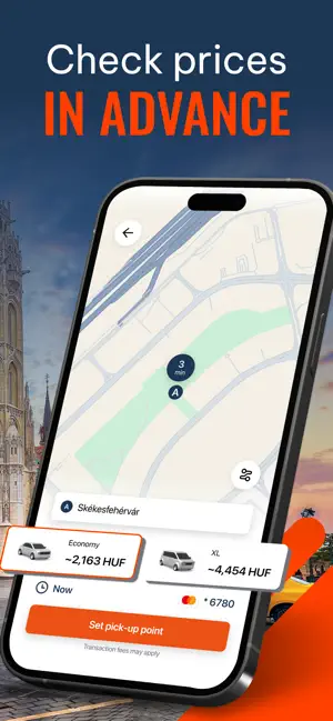 Fexi: Hungarian Smart Taxi screenshot 2