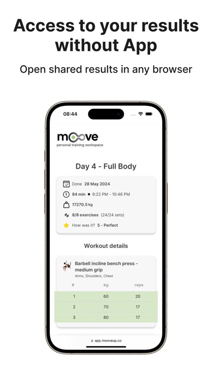 Moove - personal trainings screenshot-5