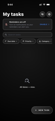 Reminder - لاتنسى iPhone screenshot