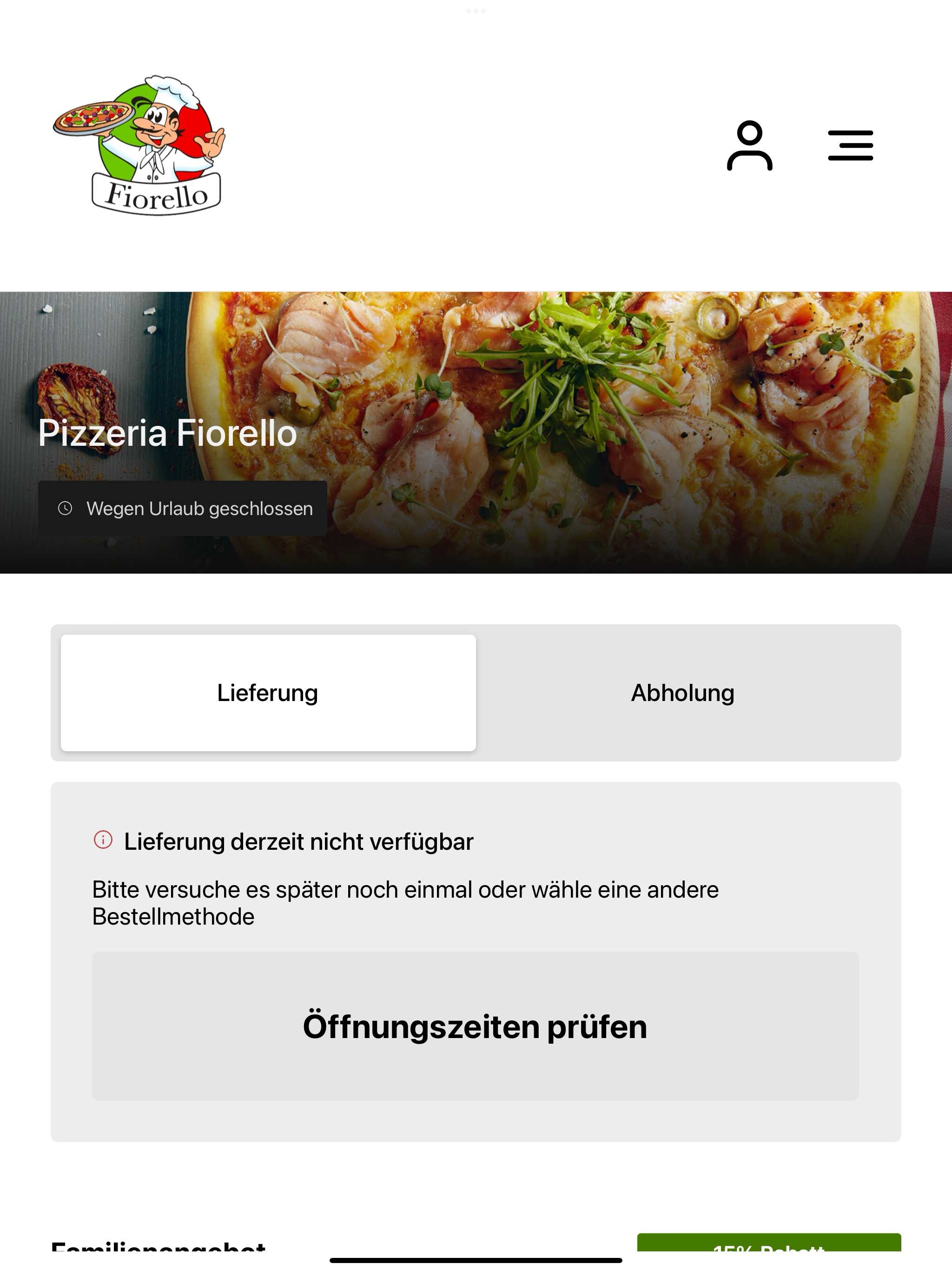 Restaurant Pizzeria Fiorello