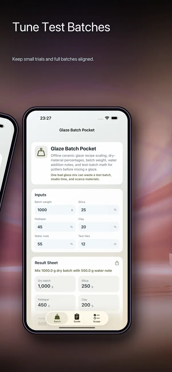 Screenshot #2 pour Glaze Batch Pocket