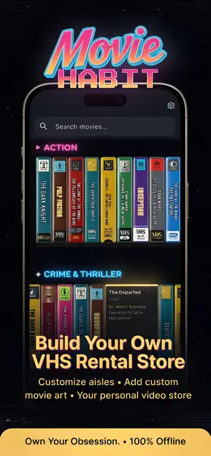 MovieHabit: Film Tracker Game screenshot 1