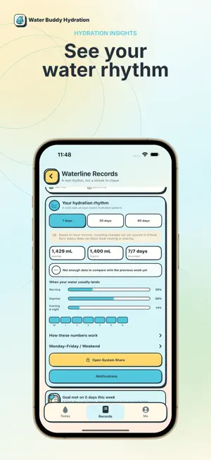 Water Buddy: Drink Reminder screenshot 2