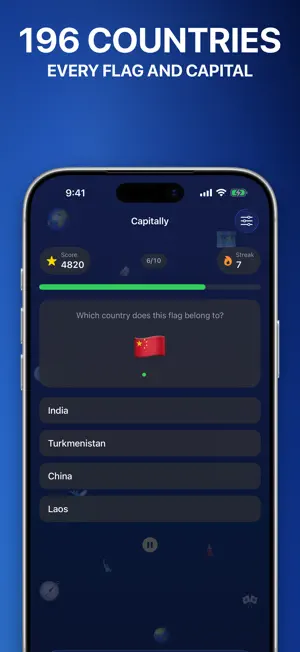 Capitally: Geography Quiz screenshot 1