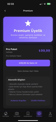 Coinanalyze: AI Kripto Analizi screenshot