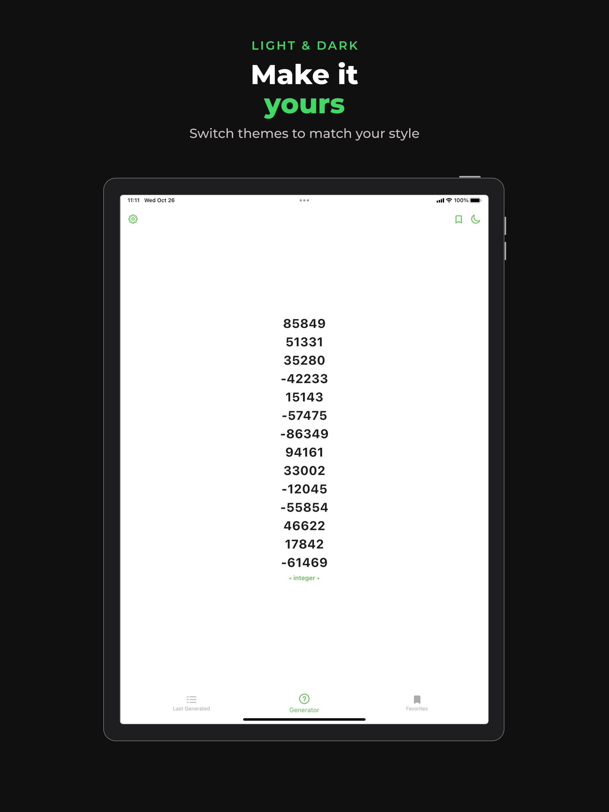 Random Number Generator: RNG screenshot 14