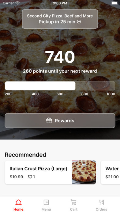 Second City Pizza, Beef & More Screenshot
