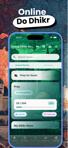 Dhikr Counter: Tasbih & Zikir iPhone screenshot