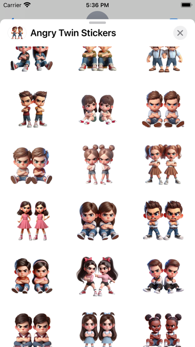 Screenshot #2 pour Angry Twin Stickers