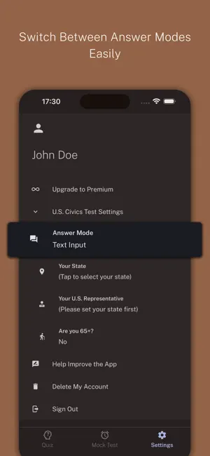 Ace It: US Citizenship Test screenshot 3