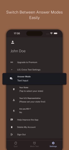 Ace It: US Citizenship Test screenshot
