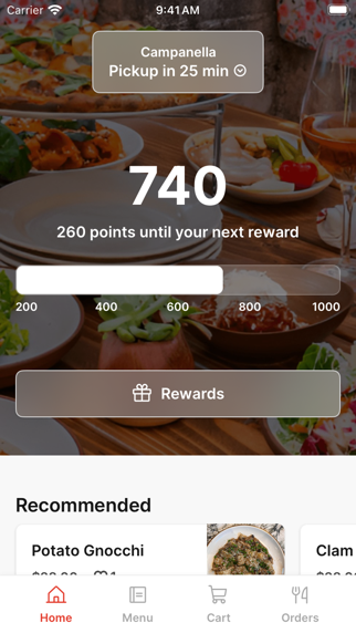 Campanella iPhone screenshot 1 - Food & Drink app