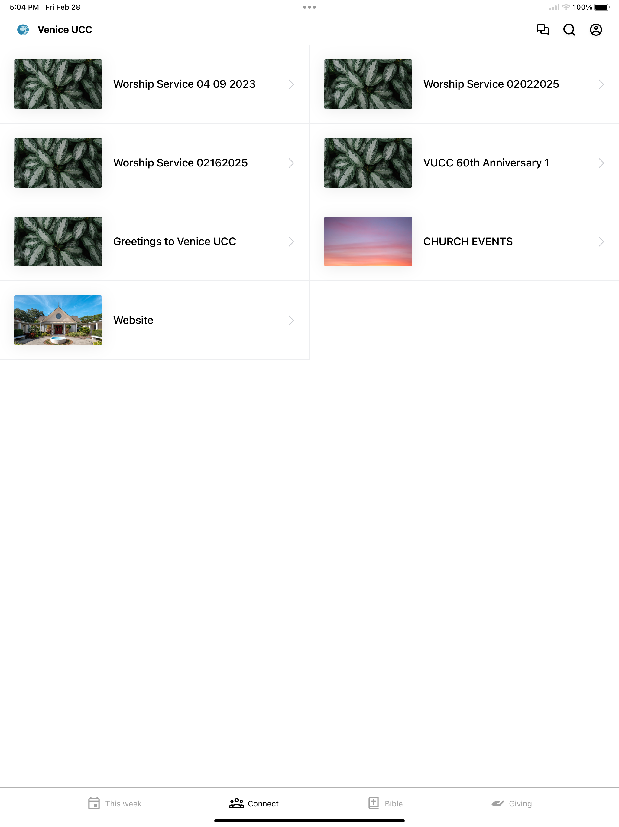 Venice UCC screenshot 5