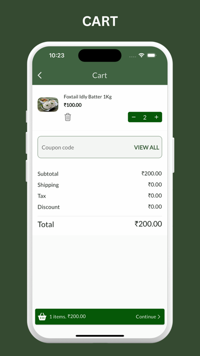 App screenshot