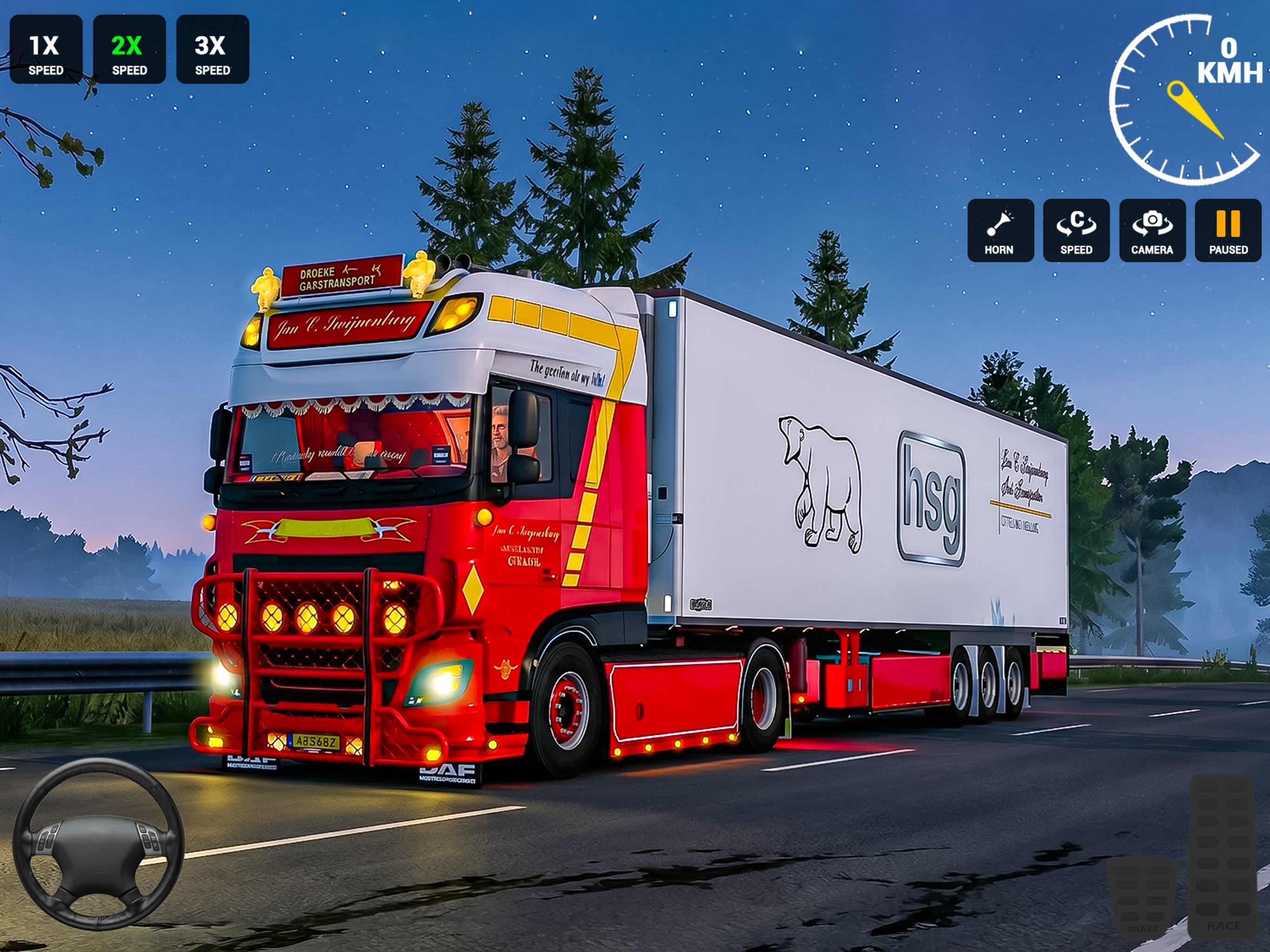 European Truck Driving Game screenshot 11