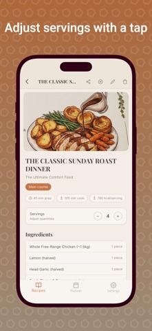 Cookfolio: Recipes & Planner screenshot