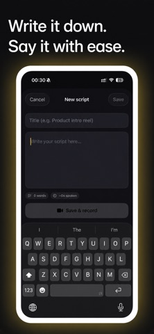 Teleprompter: Camera Overlay Screenshot 6 of 7