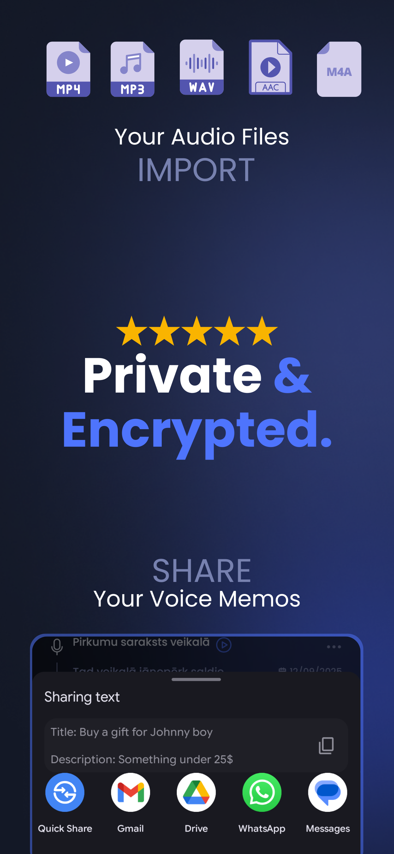 Voice Memo: Braindump