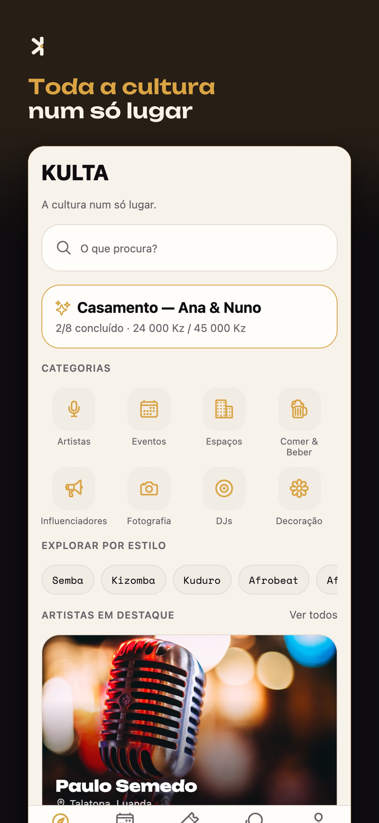 Screenshot 1 of KULTA: Culture & Events
