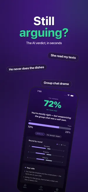 Who's Right: Argument Judge screenshot 1
