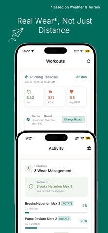 Getra: Gear Wear Tracker Screenshot 3 of 6