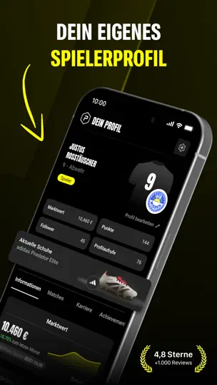 Screenshot von Prematch: Echter Fußball auf dem iPhone 2