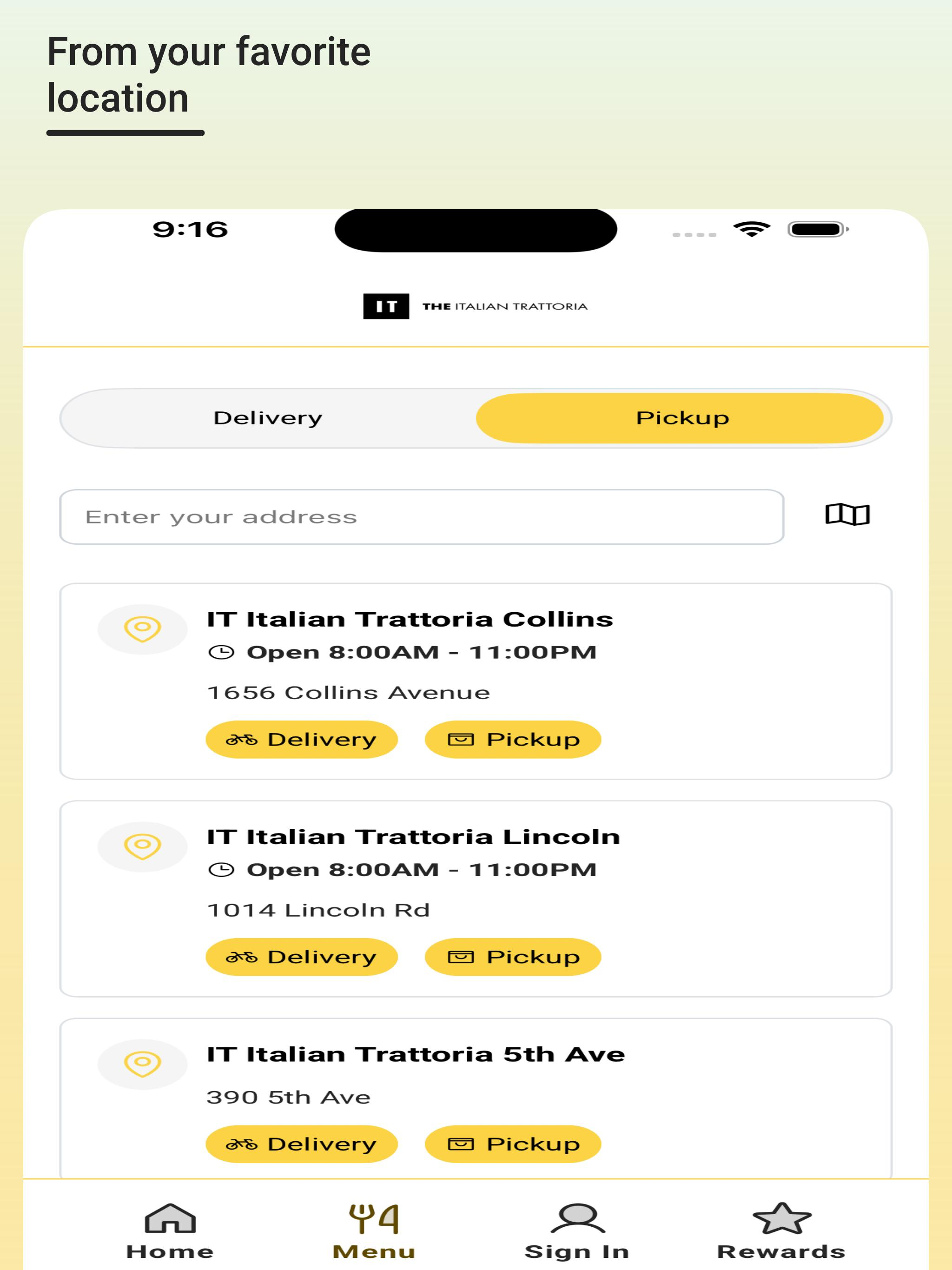 IT Italian Trattoria screenshot 8