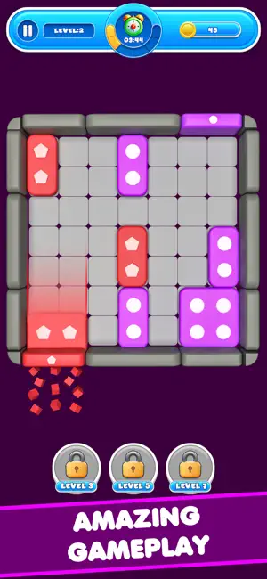 Slide Color Block Jam Puzzle screenshot 4