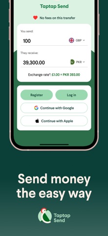 Taptap Send: Money Transfer App Store preview screenshot 2