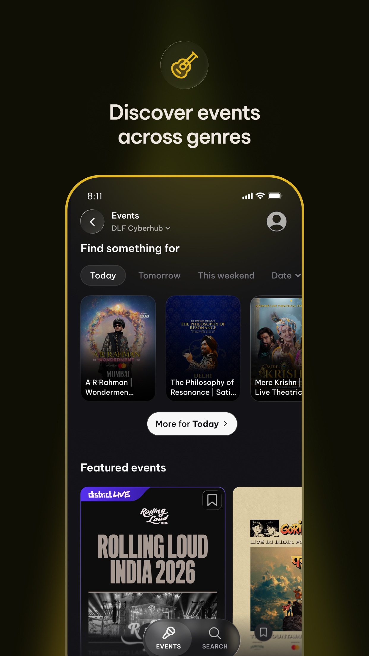 Screenshot 2 of District: Movies Events Dining