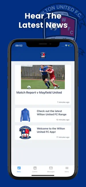 Wilton United FC screenshot 2