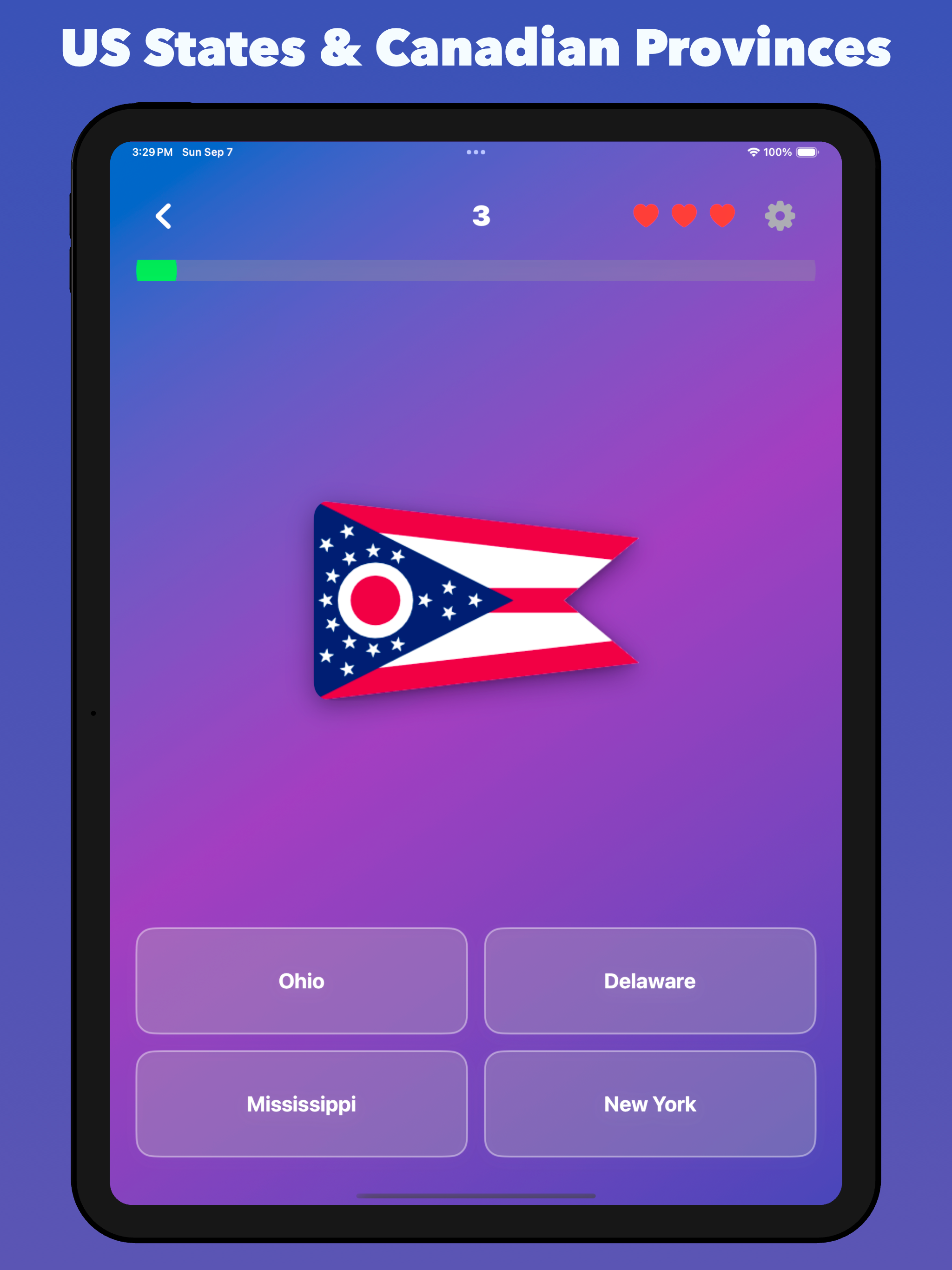 Flag Quiz: World Geography screenshot 6