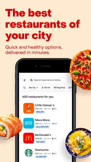 Rappi: Food, delivery & more screenshot 3