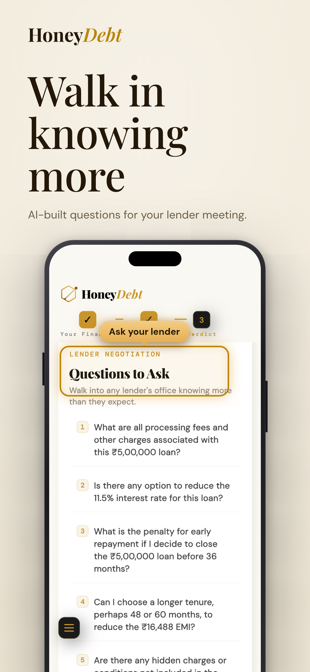 HoneyDebt screenshot 8