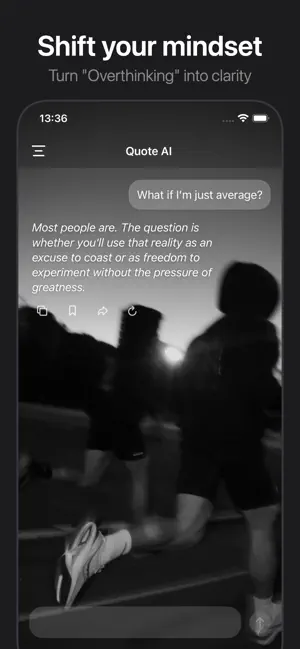 Quote AI: Badass Quote Creator screenshot 1