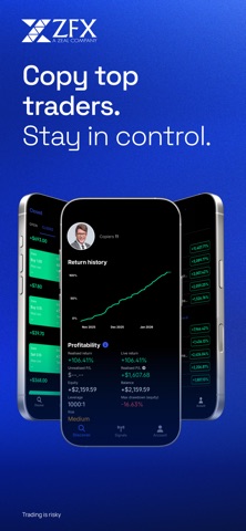 ZFX Copy Trading Screenshot 1 of 5