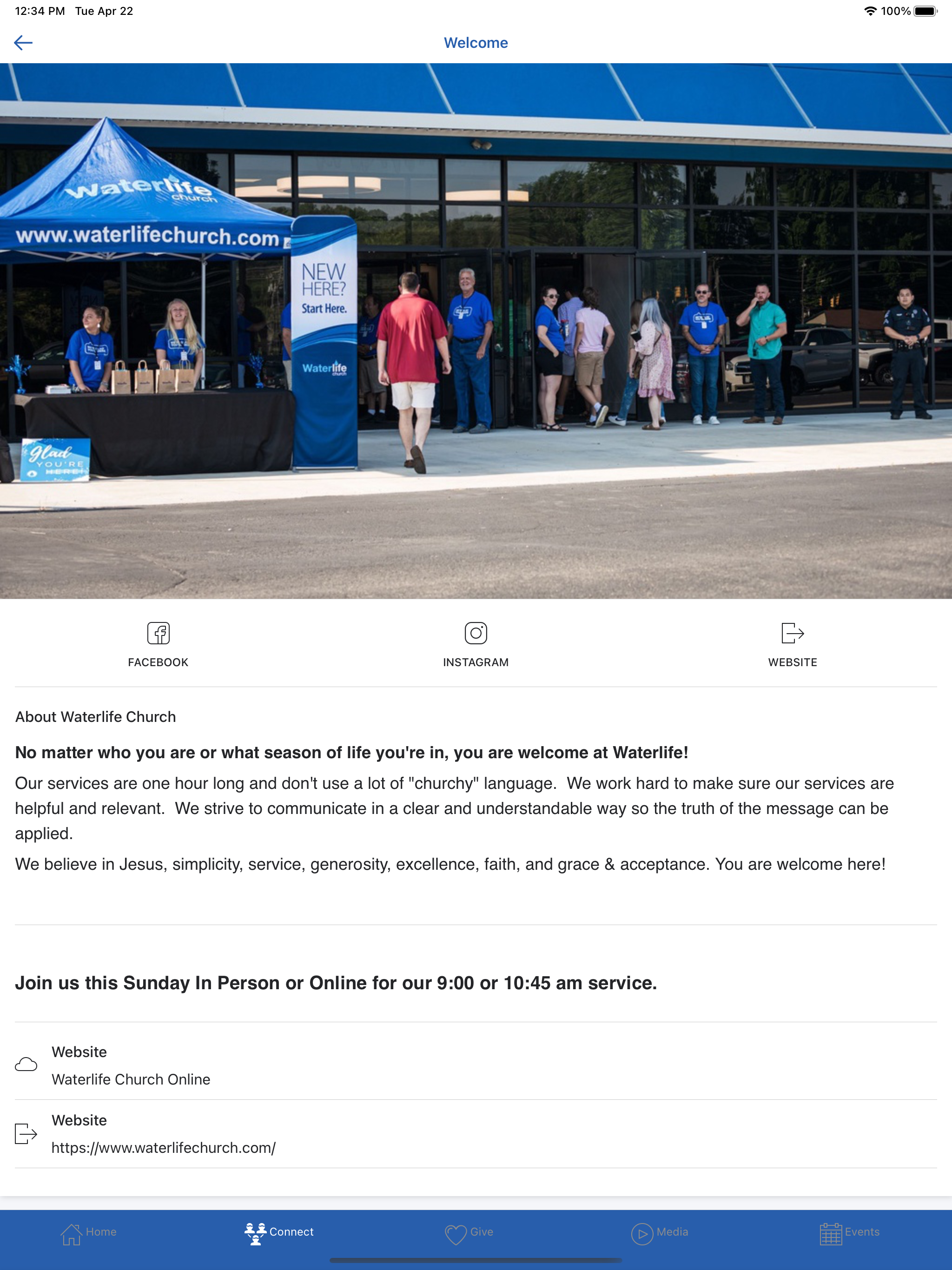Waterlife Church screenshot 4
