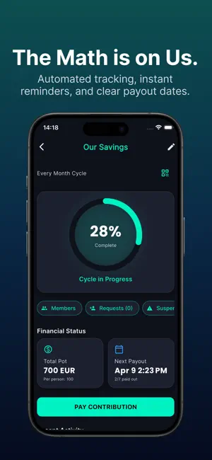Potly: Saving Circles screenshot 2