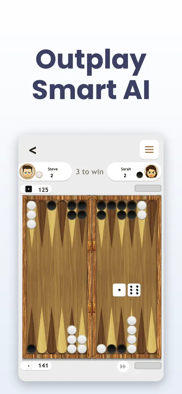 Screenshot #2 pour Backgammon: Classic Board Game