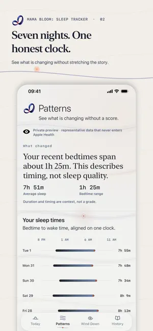 Mama Bloom: Sleep Tracker screenshot 2
