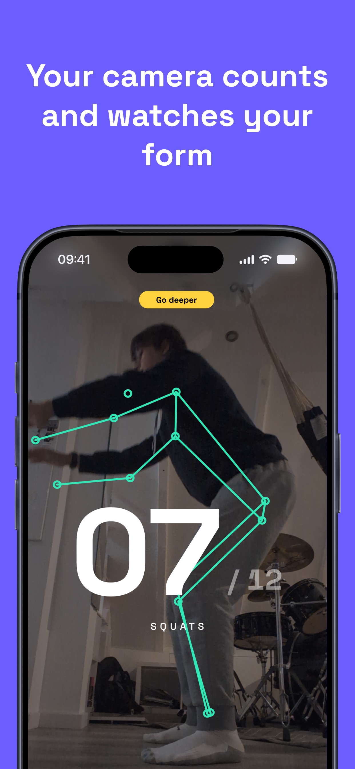 Screenshot 2 of Gedup: Push Up Alarm Clock