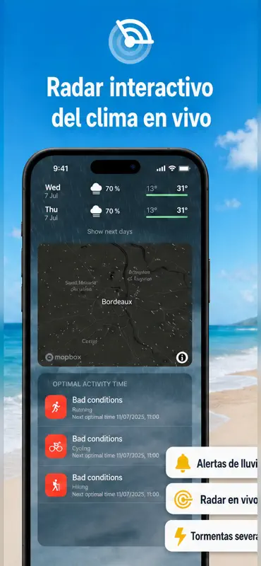 Tiempo Pro · Weather Radar screenshot 5 of 5