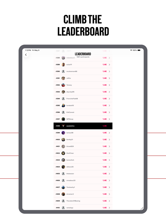 FightCamp Home Boxing Workouts iPad screenshot