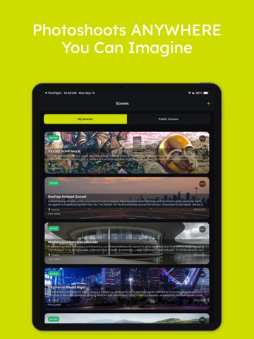 CarShots: AI Photos & Rollers iPad screenshot