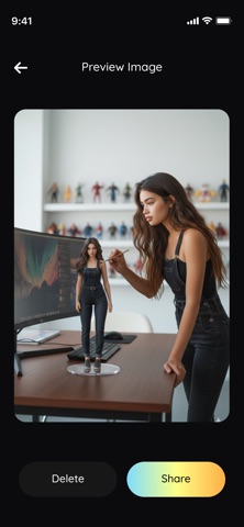 AI Trending Image Generator screenshot