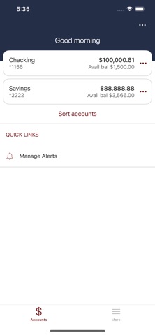 Trades and Labor FCU iPhone screenshot
