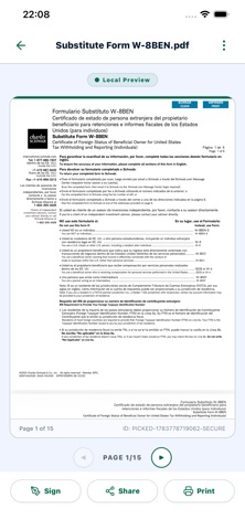 eSign – PDF Signature Screenshot 2 of 4