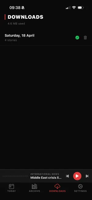 Brief Audio screenshot 3